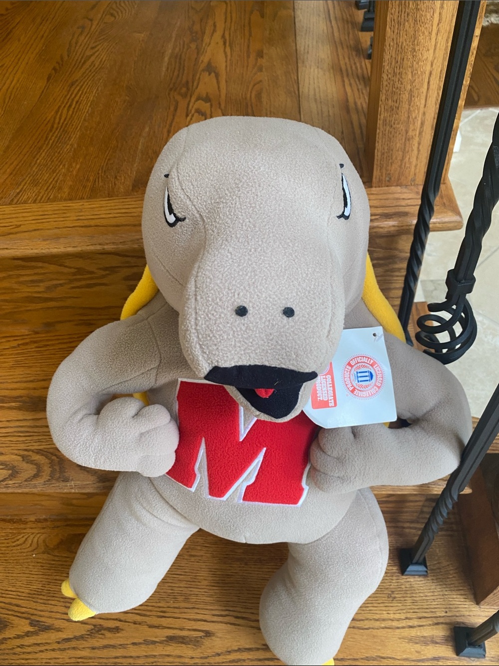 UNIVERSITY OF MARYLAND Stuffy Turtle - Picture 3 of 5